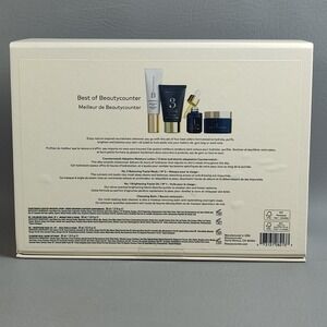 Beautycounter Best Of Boxed Gift Set Lotion/Mask/Facial Oil/Cleansing Balm NEW